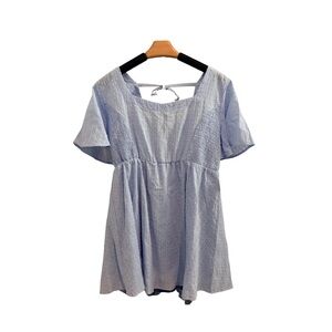 Fairhope Long Blue Top – Size Large‎ NWT
